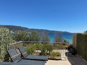 Studio en bord de mer, rez de jardin, accès plage - FR-1-610-90